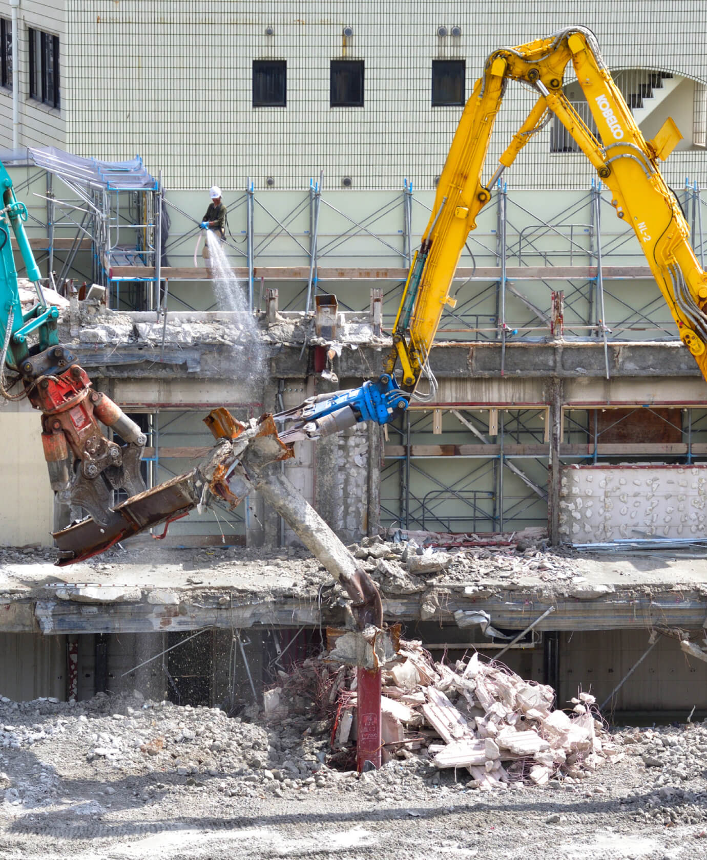 解体工事の写真1